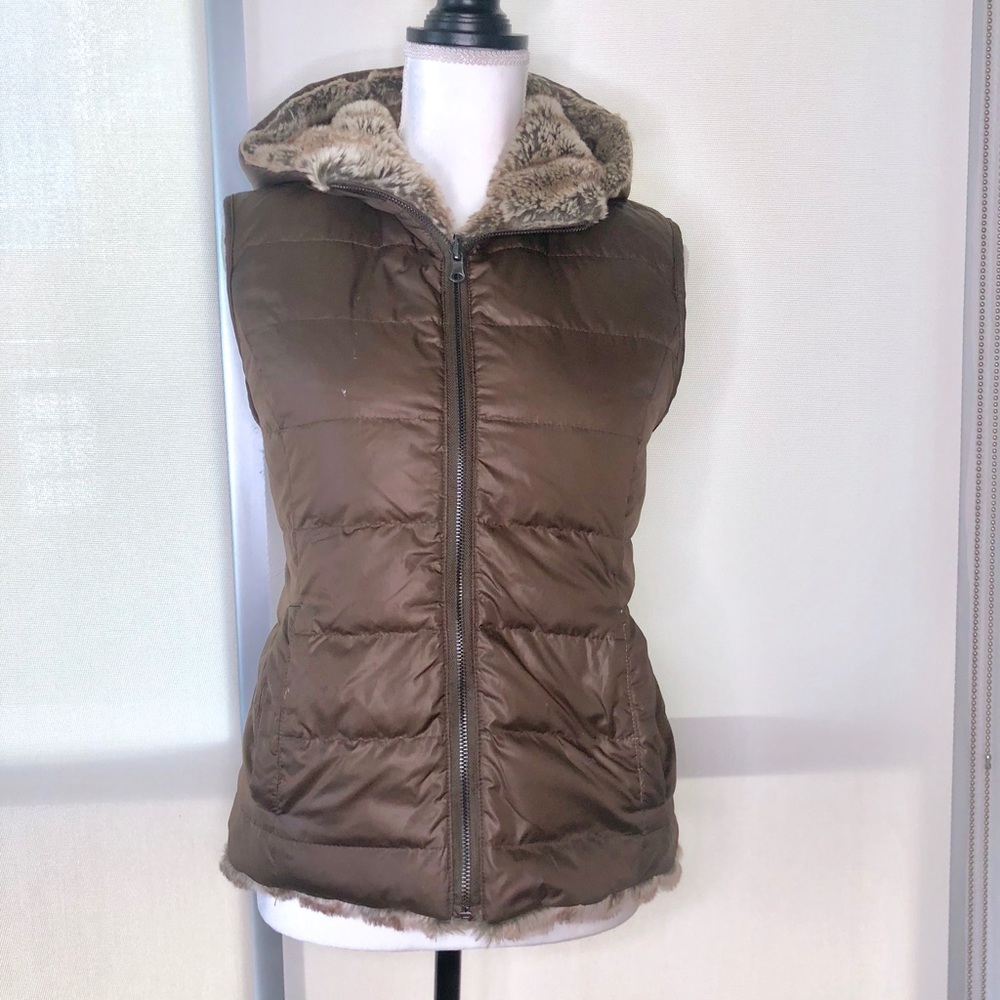 Stella + Lorenzo | Faux Fur Reversible Vest
